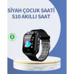 Marsilyan S10 Siyah Akıllı Çocuk Saati Anlık Konum Takibi ve Rota Geçmişi - Çok Renkli