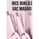 Marsilyan Saç Maşası 10MM Ince Bukle Taşınabilir Saç Kıvırma Çubuğu - Renkli
