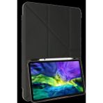 Marsilyan Samsung Galaxy P610 Tab S6 Lite 10.4 Kılıf Kalemlikli Mars Tablet Kılıfı - Koyu Gri