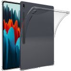 Marsilyan Samsung Galaxy Tab S8 Plus Kılıf Uyumlu Zore Tablet Nitro Anti Shock Silikon KAPAK-RENKSIZ-8682314063524-MR