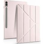 Marsilyan Samsung Galaxy X610 Tab S9 Fe Plus 12.4 Kılıf Kalemlikli Mars Tablet Kılıfı - Rose Gold - Renkli