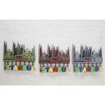 Marsilyan- Sarkaçlı Istanbul Temalı Magnet - Model 3 - Renkli - standart
