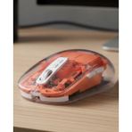 Marsilyan Şeffaf Kablosuz Mouse Bluetooth Bağlantılı Sessiz Tıklama - Renkli