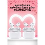 Marsilyan Sevgiliye Hediye Çift Kulaklığı Yeni Nesil Pro Kulaklık Sevgililer Gününe Özel Kampanya - Çok Renkli