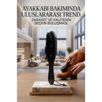 Marsilyan Siyah Ahşap Süet Nubuk Ayakkabı Temizleme Fırçası 722946 - Renkli - standart