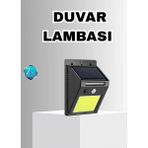Marsilyan Solar Güçlü LED Dış Mekan Lambası – Güneş Enerjisiyle Şarj Olan Sensörlü Bahçe Işığı - Renkli - standart