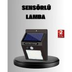 Marsilyan Solar LED Bahçe Aydınlatma – Hareket Sensörlü Güneş Paneliyle Şarj Olan IP65 Dayanıklı - Renkli - standart