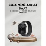 Marsilyan Sq-16 Mini Series 10 – Dokunmatik Akıllı Saat | Kalp Ritmi, Spo2, Uyku Takibi - 35 - 48 mm - 01P-Pembe