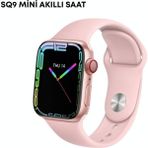 Marsilyan Sq9 Mini Akıllı Saat - 35 - 48 mm - 1 - 01P-Pembe