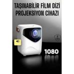 Marsilyan Taşınabilir Android Projeksiyon Wifi Destekli 4K Multimedia Tabanlı Ev ve Ofis Tipi - 0 - Siyah