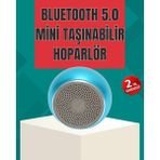 Marsilyan Taşınabilir Bluetooth Hoparlör | Eller Serbest Arama Özellikli - Ahşap