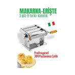 Marsilyan Turk Makarna Makinası Erişte Makarna Kesici Erişte Makinası 304 Paslanmaz Çelik - MCT6674-8065- 180 mm - Çok Renkli