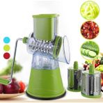 Marsilyan Tutma Kollu Çevirmeli Pratik Rulo Rende Drum Grater - Renkli - standart