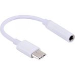 Marsilyan Type-C 3.5mm Kulaklık Dönüştürücü Aparat Aux Çevirici Adaptör - Beyaz - standart