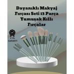 Marsilyan Umuşak Kıllı Estetik Tasarımlı 13'lü Makyaj Fırçası Seti Günlük ve Profesyonel Kullanım