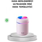 Marsilyan USB Bağlantılı LED Işıklı Hava Nemlendirici – Sessiz ve Kullanıcı Dostu Tasarım - 1