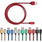Marsilyan USB Kablosu 2A - Hızlı Şarj Veri Kablosu Android - Renkli - standart