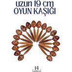 Marsilyan Uzun Oyun Kaşığı 14 Adet - Renkli - standart