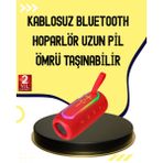 Marsilyan Uzun Pil Ömürlü Bluetooth 5.1 Hoparlör - MCT1351-4830 - Renkli