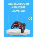 Marsilyan Uzun Pil Ömürlü Kablosuz Oyun Kumandası PC Telefon Tablet İçin - Renkli - standart