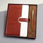 Marsilyan Vip Defter Kalem Seti - Renkli