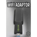 Marsilyan Wifi Adaptör Çift Bantlı Kablosuz Wifi Adaptörü