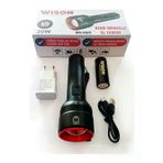Marsilyan WISON WS-5572 20W Uzun Menzilli Şarjlı Metal El Feneri (4887)