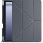 Marsilyan Xiaomi Redmi Pad Pro 12.1 Kılıf Kalemlikli Mars Tablet Kılıfı - Koyu Gri - Renkli