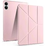 Marsilyan Xiaomi Redmi Pad Pro 12.1 Kılıf Kalemlikli Mars Tablet Kılıfı - Rose Gold - Renkli