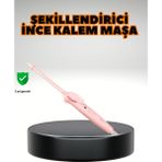 Marsilyan Yanma Önleyici Uçlu Profesyonel Saç Bukle Maşası - Renkli - 1