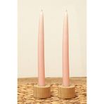M'art Home 2'li Şamdan Mumu Pembe- 25 cm