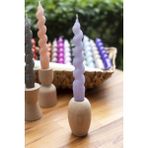 M'art Home Spiral Lila Şamdan Mum - 1 Adet