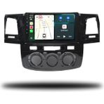 Martechno Toyota Hilux 2005-2008 Manuel Klima Uyumlu Android Multimedya 6gb Ram 128GB Hafıza