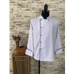 MARTEN BEYAZ UZUN KOL ŞEF AŞÇI ÇEKETİ/AŞÇI GÖMLEĞİ (AŞÇ-Ü 10004) (Beyaz, XL)