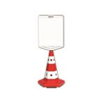 Martı Safety Reklam Dubası - Uzun Büyük Duba 140 Cm - 42 X 48 Cm
