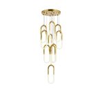 Martin 10 Kollu Gold LED Sarkıt Avize