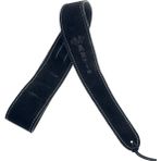 Martin 18A0017 2,5 inç Süet Gitar Askısı - Kahverengi, Siyah, 6,35 cm