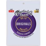 Martin Co M140 "Original M140" Bronze Akustik Gitar Teli Light 12-54