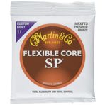 Martin MFX775 11-52 Akustik Gitar Teli Flexible Core 92/8 Phosphor Bronze Custom Light