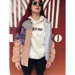 Martino Life Vintage Oversize Retro Etnik Desenli Kürklü Ceket Tkdk4 - Çok Renkli