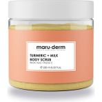 Maru.derm Aydınlatıcı Etkili Zerdeçal ve Sütlü Vücut Peelingi 250 ml Yağlı Ciltler İçin