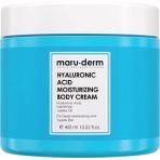 Maru.derm Hyaluronik Asit Nemlendirici Vücut Kremi 400 ml Derin Nemlendirme Etkisiyle