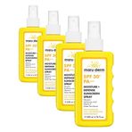 Maru.Derm SPF 30+ Nemlendirici + Koruyucu Güneş Kremi Spreyi 200 ml (4 paketi)