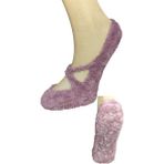 Maruf Shop 1 Adet Bayan Kaydırmaz Tabanlı Peluş Yoga Pilates Fitness Çorabı - Somon - Somon - 36 - 40