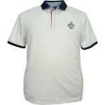 Maruf Shop Büyük Beden Erkek Polo Tişört Likralı Pike Beyaz - 3XL