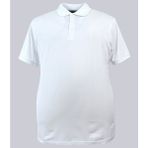 Maruf Shop Büyük Beden Erkek Tişört Likralı Süprem Polo Yaka Beyaz - 3XL