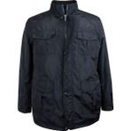 Maruf Shop Erkek 118-138 Kilo Arası Için Uygun Dar Kalıp Mevsimlik Mont Lacivert - 6XL