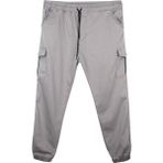 Maruf Shop Erkek Büyük Beden 100-156 Kilo Arası Için Uygun Kargo Cepli Jogger Kot Pantolon - Gri - 6XL