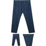Maruf Shop Erkek Büyük Beden 100-180 Kilo Arası İçin Uygun Bağcıklı Likralı Boru Paça Kot Pantolon - 5XL - 0- Koyu Mavi