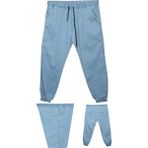 Maruf Shop Erkek Büyük Beden 100 KILO-180 Kilo Arası Için Uygun Likralı Jogger Kot Pantolon - 8XL - Açık Mavi
